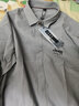 JEEP SPIRIT吉普衬衫男长袖衫春秋季工装衬衣上衣中青年翻领百搭宽松休闲外套 1916 灰色 L （建议100斤-115斤） 实拍图