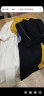 卡宾（CABBEEN）【纯棉】卡宾男装圆领短袖T恤2024夏新款宽松印花上衣休闲情侣装 煤黑色01 48/170/M 实拍图