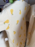 童泰婴儿秋冬衣服夹棉爬服0-1岁宝宝棉服连体衣哈衣 黄色小甜梨 66cm 实拍图