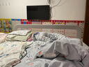 果然好奇睡眠床护栏 宝宝防摔防护栏婴儿童床围免打孔床边挡板围栏 岩灰 现货可发 1.8米 实拍图