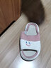 惠夫人四季亚麻拖鞋女家居软底防滑情侣家用透气室内男士 EVA亚麻 粉色 36-37 (适合35-36码穿) 实拍图