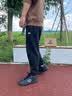 匹克星石平底板鞋男鞋夏季新品加绒休闲鞋子棉鞋二棉运动鞋女 黑色/帕洛玛灰 42 实拍图