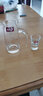 青苹果 家用饭店用白酒水晶分酒器套装二两杯量酒器小号玻璃白酒杯 子弹杯15+水晶分酒器 150ml 实拍图