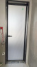 IGIFTFIRE灰油砂玻璃门16极窄2.0边框平开长虹超白厨卫门卫生间门钛美合金 单包整套安装配送 晒单实拍图