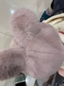 卡度熊（KADUXIONG） 婴儿帽子秋冬款宝宝冬季可爱超萌套头帽女幼儿儿童护耳帽男童冬 兔子-粉色 5个月-3岁（头围45-50cm） 实拍图