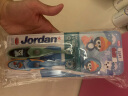 Jordan挪威进口婴幼儿童宝宝训练乳牙刷细柔软毛 3-5岁（二段4支装） 颜色随机 实拍图