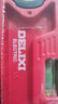 德力西电气（DELIXI ELECTRIC）水平尺高精度平水仪工具迷你小型强磁靠尺防摔铸铝测量尺 300mm【无磁】实心铸铝工业级 实拍图
