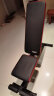 易持健（YICHIJIAN）哑铃凳可折叠卧推凳多功能家用健身椅子专业健腹器商用仰卧板 至尊款-黑红色/易折叠/材质升级 晒单实拍图