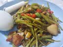 佩舟 碗碟套装家用餐具小麦秸秆情侣碗盘吃饭碗筷组合防摔碗 北欧蓝 一人份（5件） 实拍图