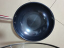 五江 WUJO 三层复合钛炒锅蓝钻钛锅聚能炒菜锅耐磨防刮电磁炉 WJ-P119C（蚀刻款） 32cm 实拍图