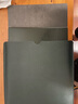 ACE COAT适用华为笔记本电脑包Matebook13内胆包14S保护套XPro14.2皮袋D16 墨绿色内胆包（不含电源包） MateBook 16s（16英寸）适用 实拍图