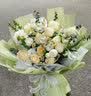 馨仪鲜花速递33朵香槟玫瑰花束送女友生日礼物全国同城配送 19朵红玫瑰+9朵粉百合混搭花束 实拍图
