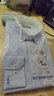 十如仕衬衫男长袖高端白衬衣纯棉高支免烫抗皱商务休闲正装  301 浅蓝色修身版 均码 40/84【175/94A】 实拍图