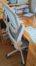圣奥（sunon）柏凯 电脑椅学生椅家用转椅舒适久坐午休商用办公椅人体工学椅 浅蓝色-白框 尼龙脚 晒单实拍图
