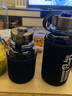 禾艾苏（heisou）玻璃杯便携水杯随手杯旅行杯车载水杯运动杯子大容量水杯带杯套 1000ML带杯套 实拍图
