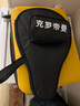 克罗帝曼（CLOTIMAN）专业碳素乒乓球拍直横拍高弹性高粘性成人学生手工拍比赛训练 红黑碳王长柄横拍 实拍图