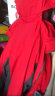 骆驼（CAMEL）户外情侣款防风透气保暖三合一冲锋衣 A4W217009 中国红男 XL 实拍图
