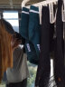 美津浓（MIZUNO）男女22秋冬新款两双包装袜透气MIGRANT运动袜 53/砂石杏 L 晒单实拍图