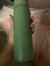 史努比（SNOOPY）保温杯男女小学生上学专用水杯316不锈钢高颜值直身杯大容量杯子 抹茶绿色-500ml 晒单实拍图