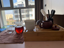 76公道杯茶漏三件套大容量分茶器大号泡茶玻璃杯功夫分茶杯高档茶具 透明公道杯400ml套组 实拍图