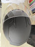 坦克（Tanked Racing）T536摩托车头盔大半盔3C男女四季防晒电动车安全帽 亚黑 L  实拍图