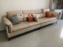 沐眠科技布沙发客厅小户型现代简约奶油风高靠背布艺沙发TR-8821 3B 实拍图