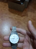冠琴（GUANQIN）瑞士认证手表情侣款全自动机械表百搭经典夜光防水腕表情人节礼物 钢带本色白面（女款） 实拍图