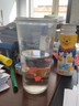 Glasslock玻璃杯卡通杯子大容量高颜值便携饮料咖啡凉水杯男女冷萃杯450ml 实拍图
