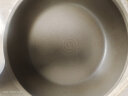 红厨有钛煎锅不粘锅钛陶瓷无涂层平底锅家用煎蛋煎牛排电磁炉燃气灶用 煎锅 24cm 实拍图