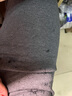 七匹狼秋冬保暖内衣男士100%纯棉秋衣秋裤男棉毛裤线裤保暖衣裤保暖套装 V领深灰色(上衣+裤子) 2XL (180) (推荐体重150-170斤） 实拍图