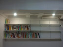 美达斯书架2.7米宽大容量墙面置物架创意墙上书桌架组合 三层书架【包安装】 晒单实拍图