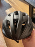 ROCKBROS大码自行车头盔带风镜加宽加大骑行头盔男女公路车安全帽  钛色 晒单实拍图