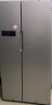 西门子(SIEMENS) 610升 变频风冷无霜对开双开门冰箱 大容量 速冷速冻（银色） BCD-610W(KA92NV60TI) 晒单实拍图