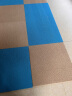 日毯大尺寸/进口免胶地毯环保卧室客厅满铺茶几毯床边毯家用HT100系列 HT107浅蓝(50*50cm)一片 实拍图