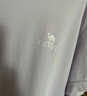 骆驼（CAMEL）运动T恤透气健身衣跑步体恤宽松速干衣短袖上衣夏 J0S2V6925，灰色，男 XL 实拍图