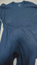 三枪秋衣秋裤保暖内衣套装纯棉抗静电舒服棉舒适圆领长袖长裤保暖内衣 深藏青-男款 XL 实拍图