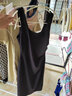太平鸟方领无袖气质吊带连衣裙夏收腰黑色赫本风裙子 黑色 S 实拍图
