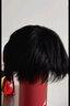 卡琦诺假发男短发真发中老年男士发套直发全真人发丝寸发生物头皮补发片 2黑色 【轻薄网】 短发 可调节 实拍图