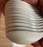 108件碗碟套装北欧家用个性陶瓷餐具套装创意大号汤面碗盘筷组合 108件配品锅(黑线方形) 实拍图