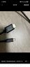 毕亚兹 Mini HDMI转HDMI连接线 4K30hz迷你HDMI高清线 平板电脑电视投影仪显示器连接线 10米黑 实拍图