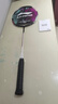 李宁（LI-NING）小钢炮羽毛球拍 全碳素雷霆小钢炮进攻型超轻高磅专业球拍 【3U白灰】战戟2000 【拉线配手胶】 实拍图