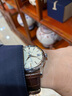冠蓝狮（Grand Seiko）  冠蓝狮gs机械复古奶油面系列鳄鱼皮表带正装大三针男表 现货SBGR261G 实拍图