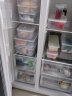 家の物语（KATEI STORY）冰箱冷冻鱼肉沥水保鲜盒不串味厨房分类收纳盒塑料带沥水板 窄型 2.6L  一个装 单件装 2.6L 实拍图