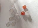 绿侬珠宝 联合料南红圆珠樱桃红散珠子多宝手串隔珠diy配珠 直径约10mm/单颗 实拍图