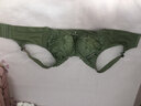维多利亚的格调内衣女新款薄款大胸显小全罩杯聚拢女收副乳防下垂提胸大码文胸罩 1516#青绿色 36-80B 实拍图