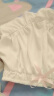 安全裤女防走光可外穿性感可爱日系南瓜裤Lolita短裤打底裤 奶白色 S 【建议80-95斤】 晒单实拍图