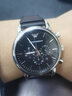 安普里奥·阿玛尼（Emporio Armani）男士休闲时尚商务欧美腕表皮带款式 情人节生日礼物送男友送老公 经典款AR1828 实拍图