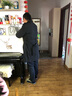 波司登（BOSIDENG）【反季】风衣羽绒服男款中长款加厚新国标90绒商场同款修身外套 黑色8056 L 180/96A 实拍图