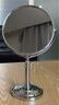 曲美思欧式双面放大化妆镜子台式旋转美容小镜子宿舍学生便携高清梳妆镜 6寸罗马柱台镜 实拍图