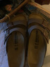 BIRKENSTOCK勃肯德国进口男女款经典舒适软木Arizona双扣拖鞋送父亲送长辈 棕色正常版151181 42 实拍图